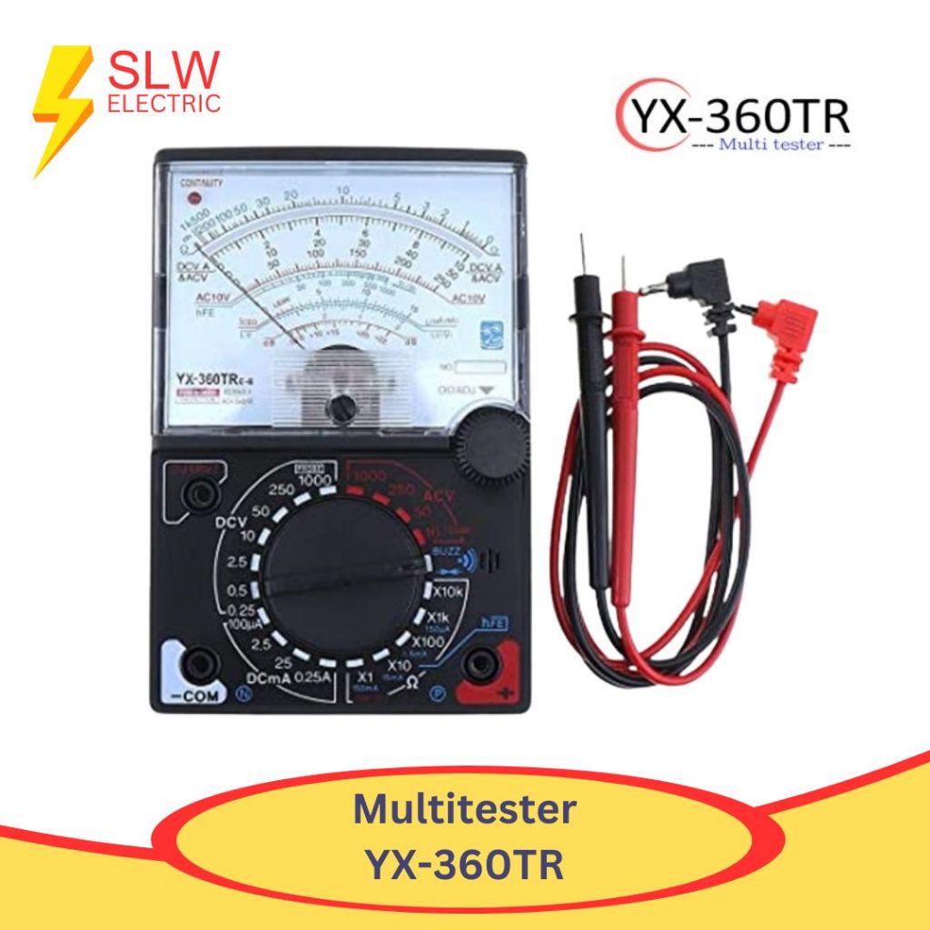 Multitester SINSEKI YX-360TR Multitester YX360TR Jarum Analog