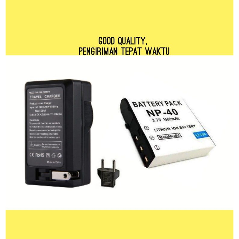 Charger & Baterai Casio Exilim EX Z30 Z40 Z50 Z55 Z57 Z60 Z25 - Batre Casan
