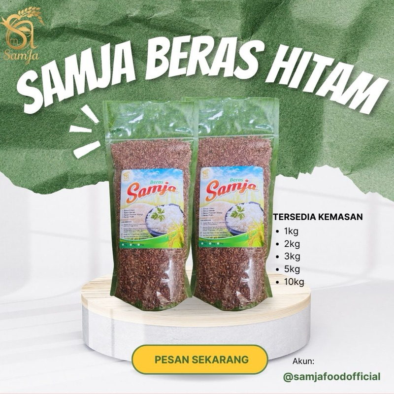 

Beras Hitam Samja Kamasan Zipper 1kg