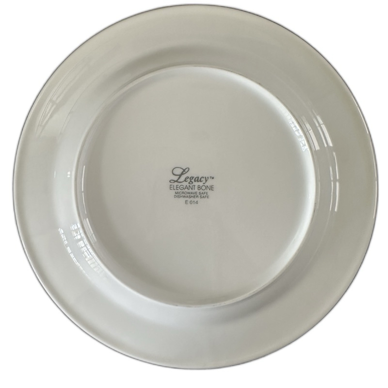 Piring Makan LEGACY Elegant Bone E014