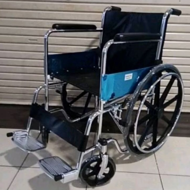 KURSI RODA MEDIS KURSI RODA STANDAR KURSI RODA BUAT MANDI KURSI RODA RUMAH SAKIT BEBAN MAX 100KG