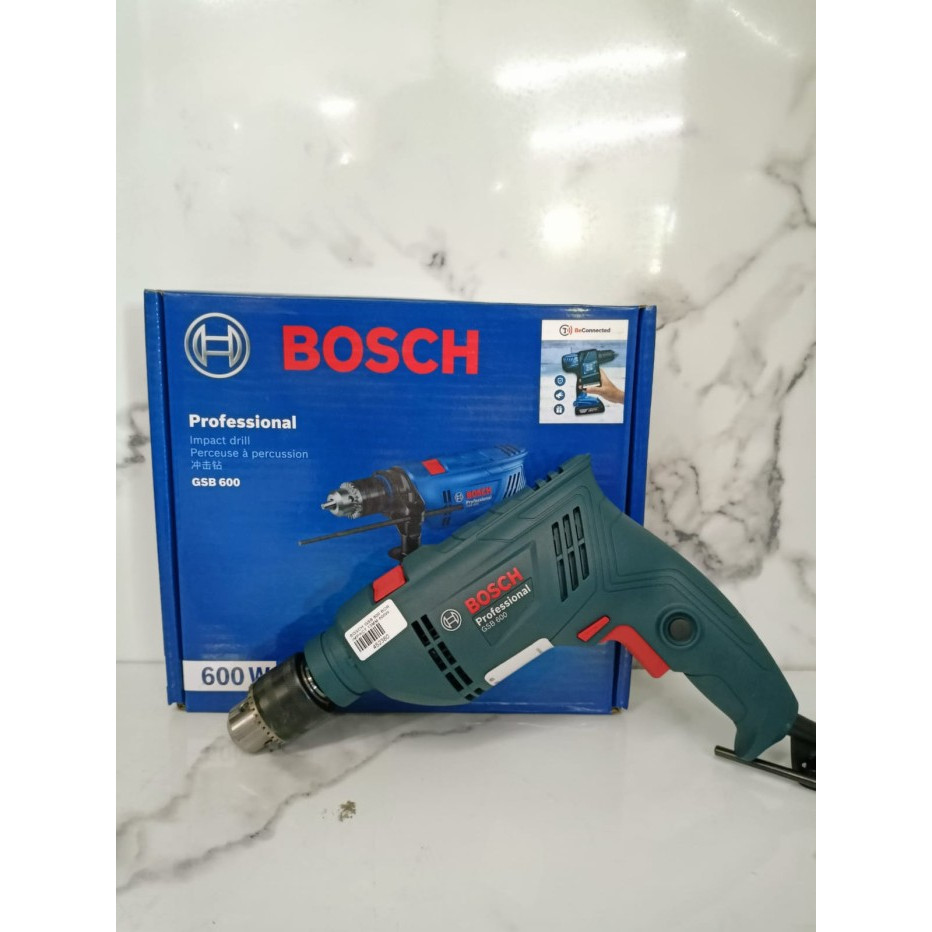 Bosch mesin bor 13 mm tembok besi kayu GSB 600 original resmi bosch