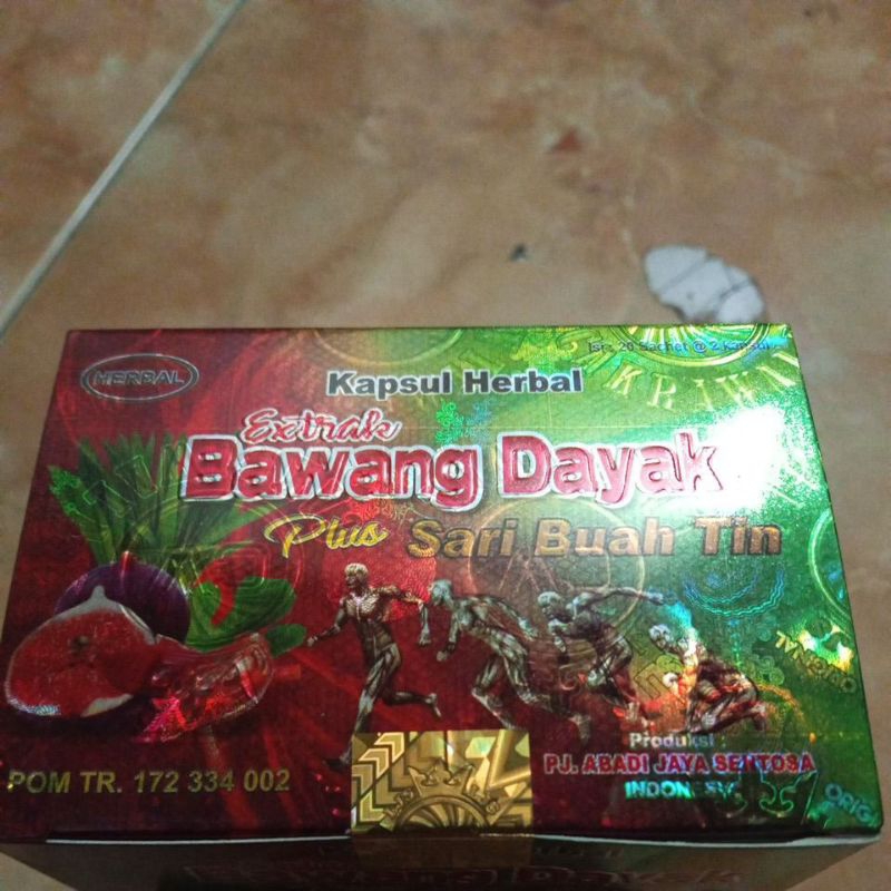 Kapsul Bawang Dayak original