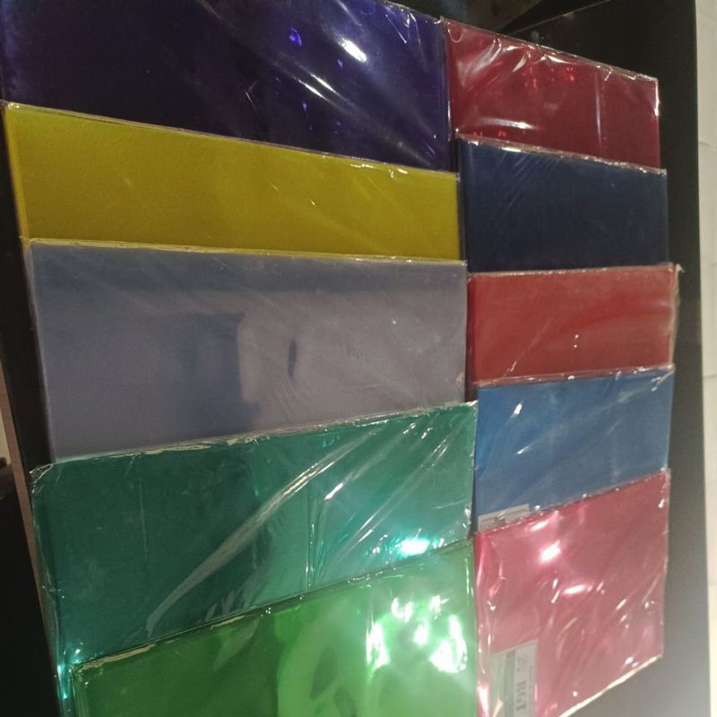 

plastik mika jilid / plastik mica folio