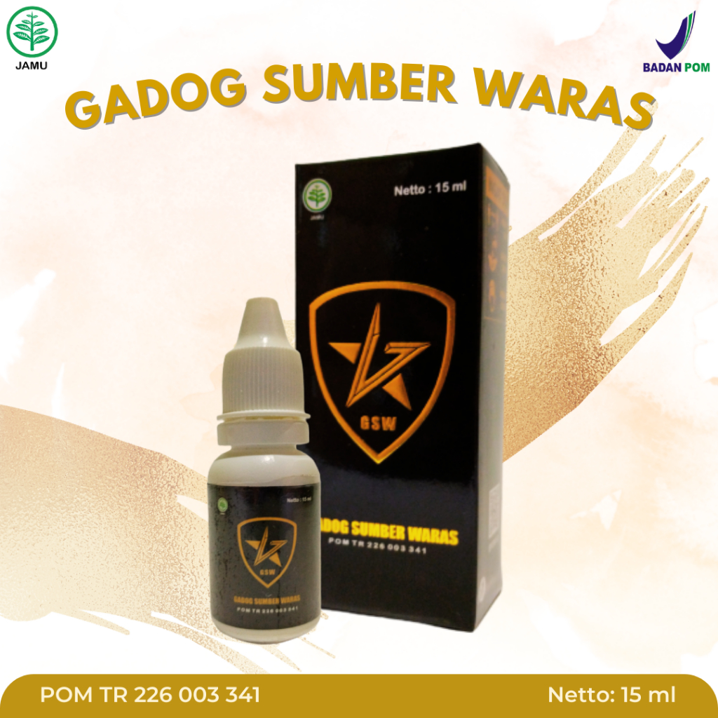 GADOG SUMBER WARAS - 100% Original Produk Herbal Bpk. Bayu Diningrat