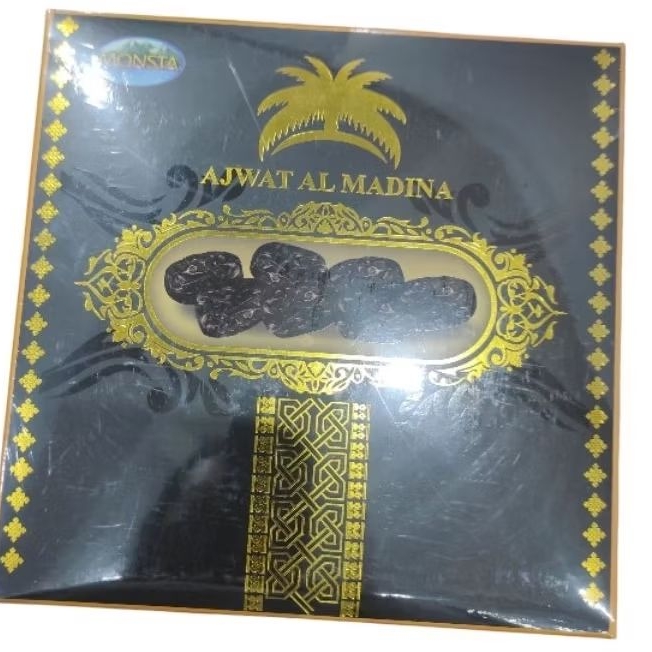 

Monsta buah kurma Ajwat Al-madina 500gr fez
