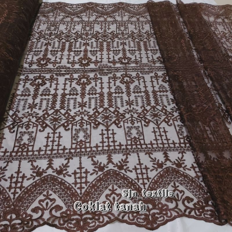TermurahKain Tile sapto /Tile sapto new motif /Harga Persetengah meter /Bahan kebaya