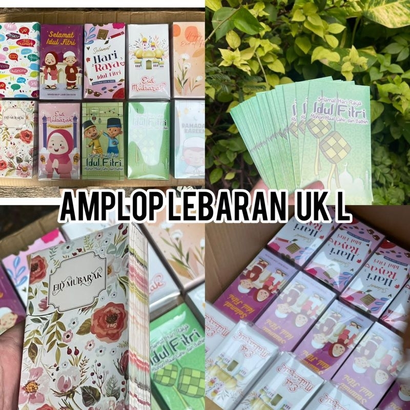 

AMPLOP UANG LEBARAN ISI 50 PCS PANJANG JUMBO UKURAN L