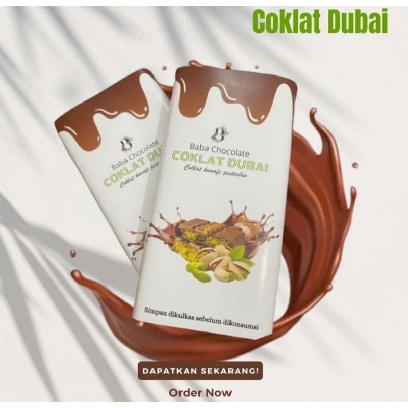 

Coklat/chocolate dubai pistachio kunafe kacang pistachio chocolate
