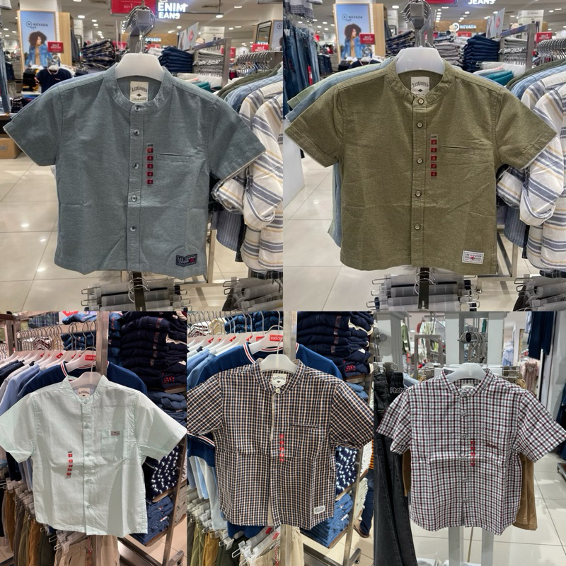 LEE COOPER KIDS -SALE Kemeja Koko Anak Laki-Laki (4-14 Tahun)
