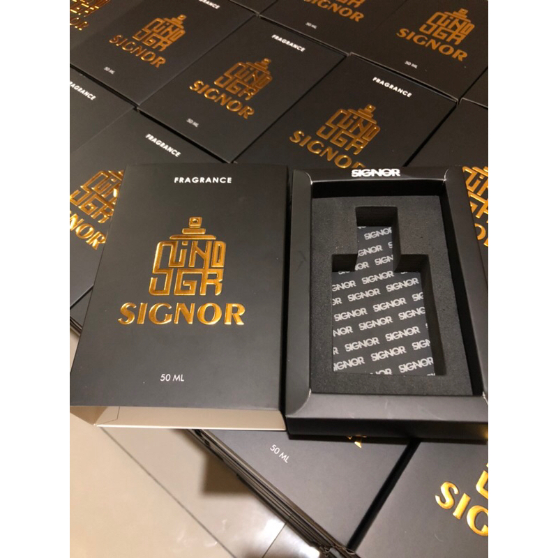 CETAK CUSTOM KEMASAN SLIDE SLIDING BOX PARFUM 50 ml