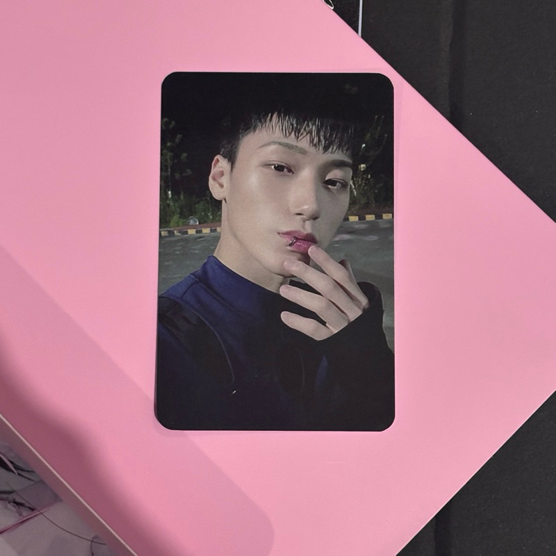 ateez san photocard official zero fever part 3. ktown benefit