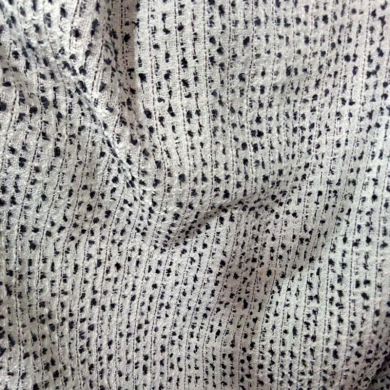 Kain Tweed Acrilik Two Tone Import - Kain Tweed Korea - Kain Tweed Style Branded - Kain Tweed Khardi