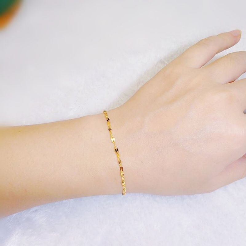 GELANG ANAK DAN DEWASA BIJI KOPI PERAK 925 ASLI