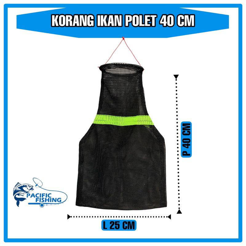 KOJA IKAN MODEL POLET 40 Cm | KORANG IKAN BUBU IKAN | BERKUALITAS