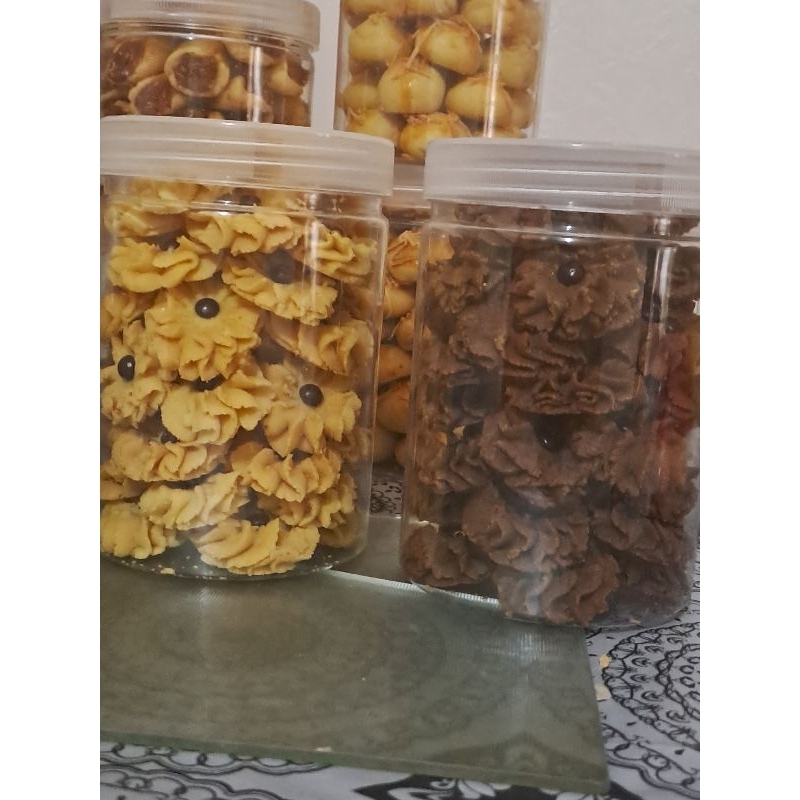 

Kue semprit ori/coklat