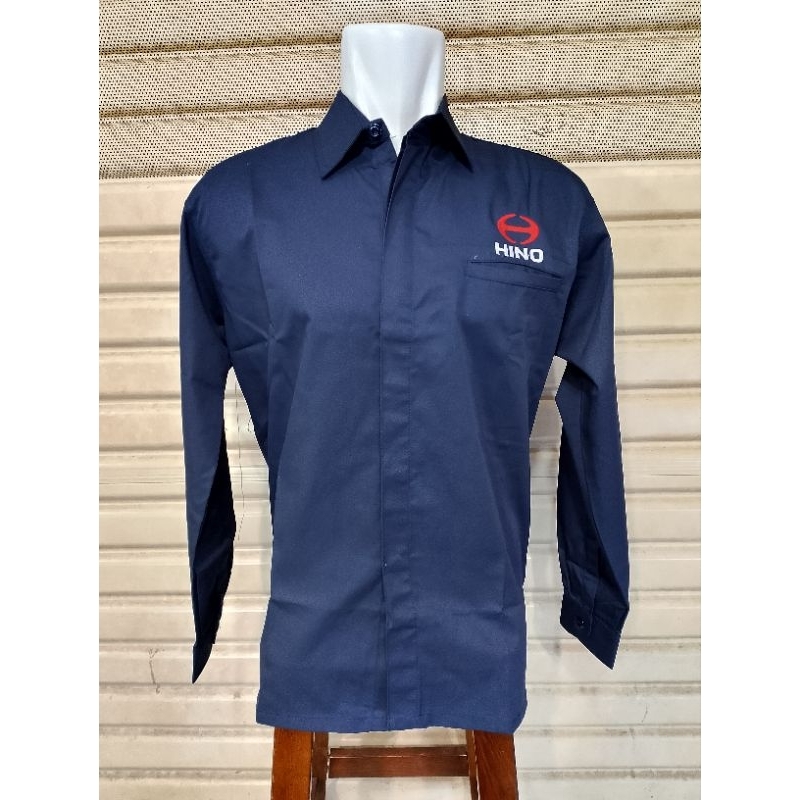 Kemeja HINO Seragam Hino Nevy Lengan Panjang