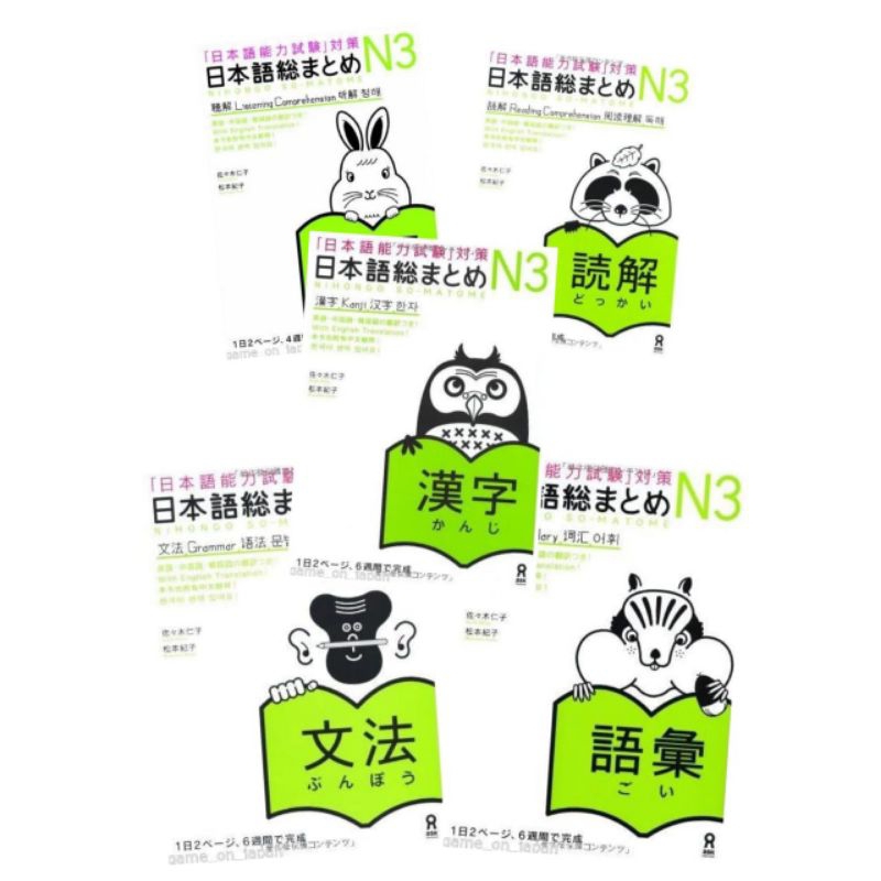 Nihonggo sou matome n3