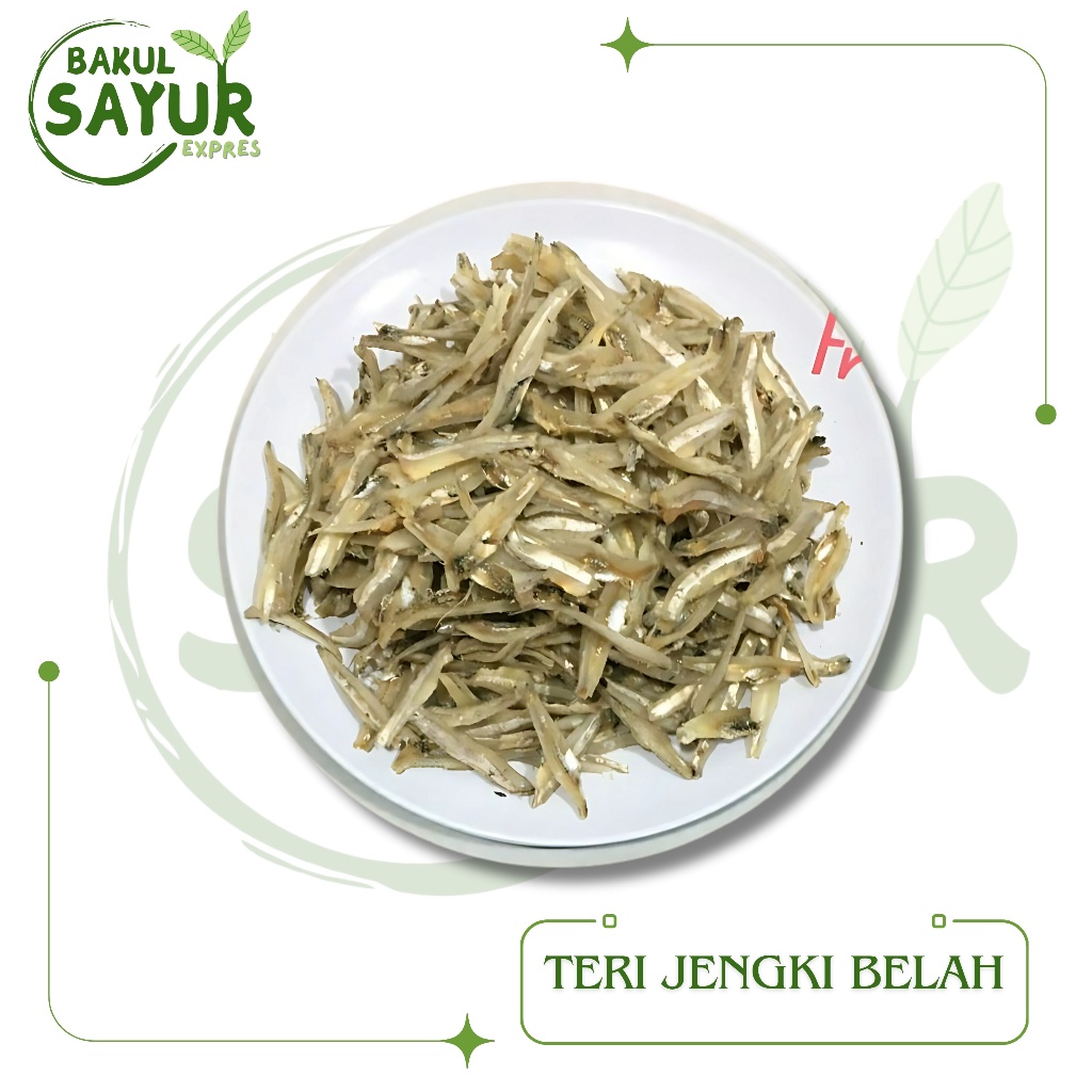 

Ikan Asin Teri Jengki Belah 250gr | Bakul Sayur Expres