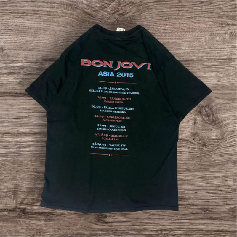 Vtg Bon Jovi Tour 2015