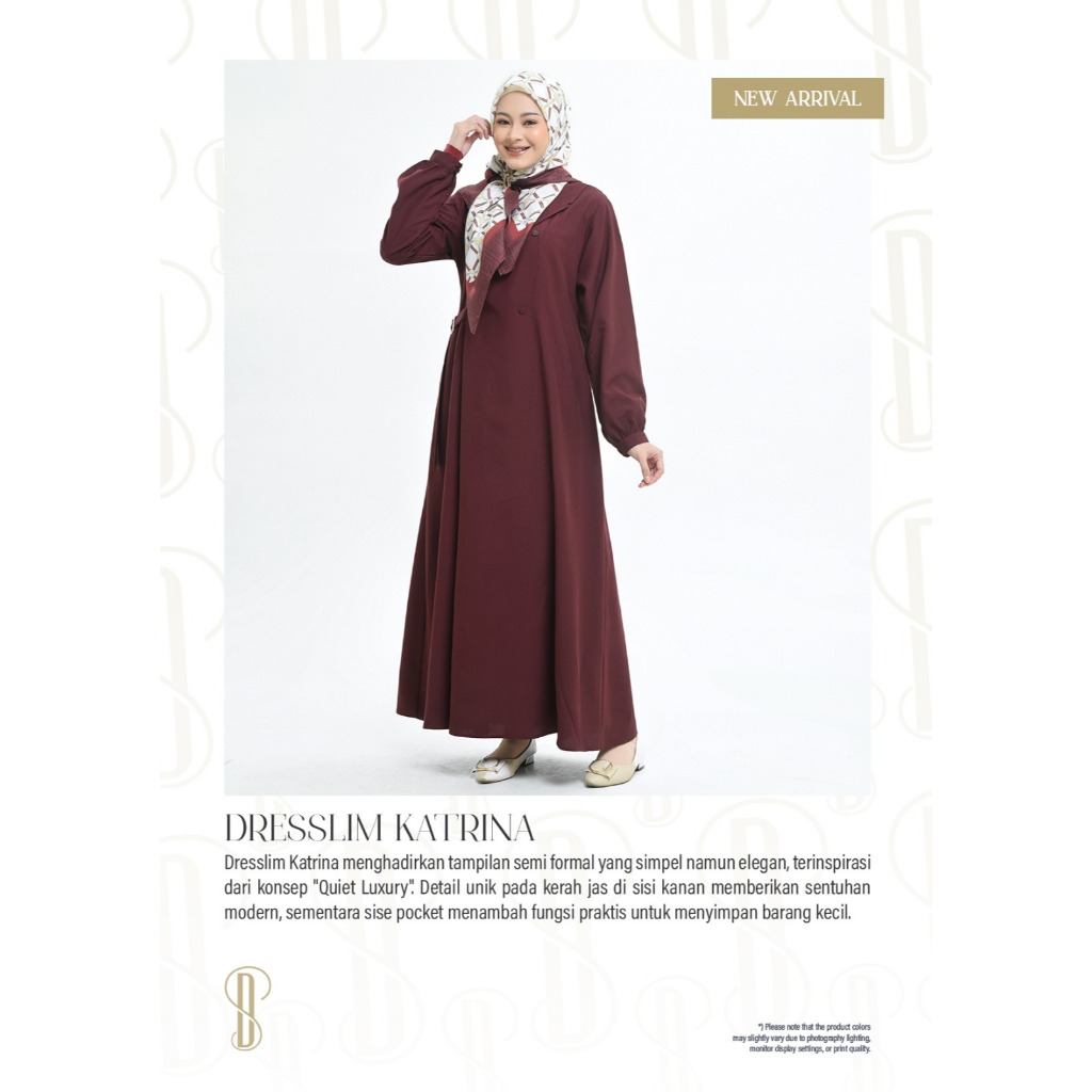 NEW DISKON RABBANI ORI - Dresslim Katrina | gamis polos | gamis rabbani | gamis Lebaran Al-Muqiit.Sh