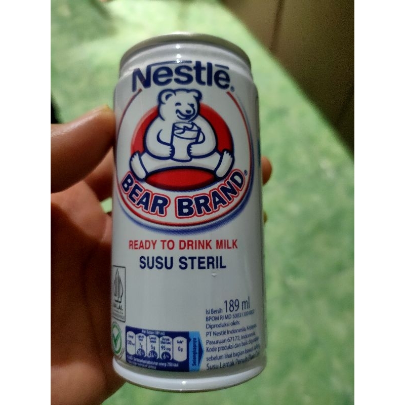 

Susu Bear Brand (yg 189 ml, bukan 140 ml), 10 pcs