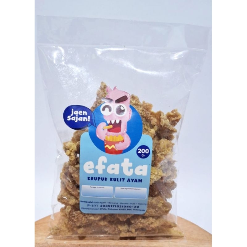 

Krupuk Kulit Ayam Efata