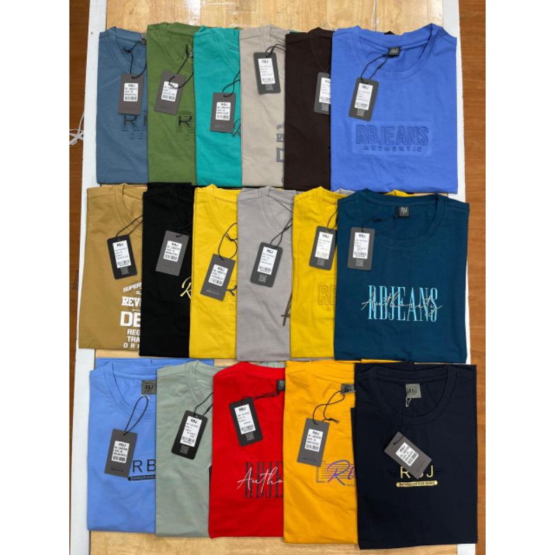 Kaos oblong RBJ ORIGINAL 100% atasan pria