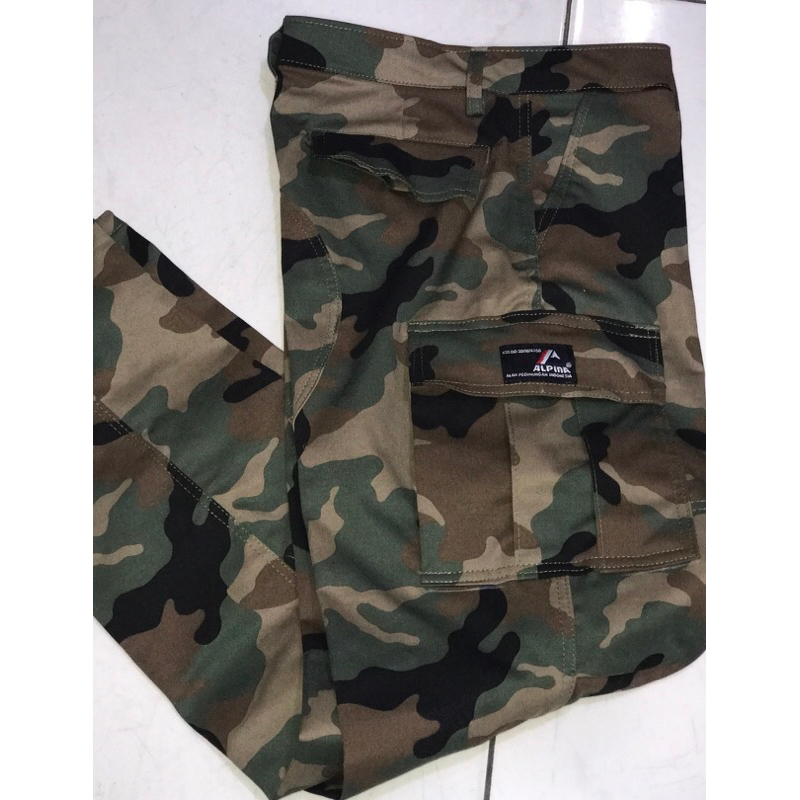 celana Loreng Alpina model Langsungan size B nomor 32-36