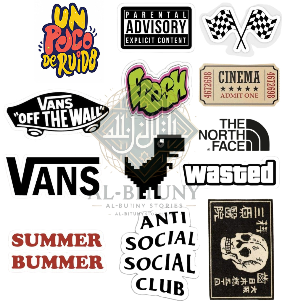 

Stiker Vans "Off The Wall" - Stiker Pack Hight Quality