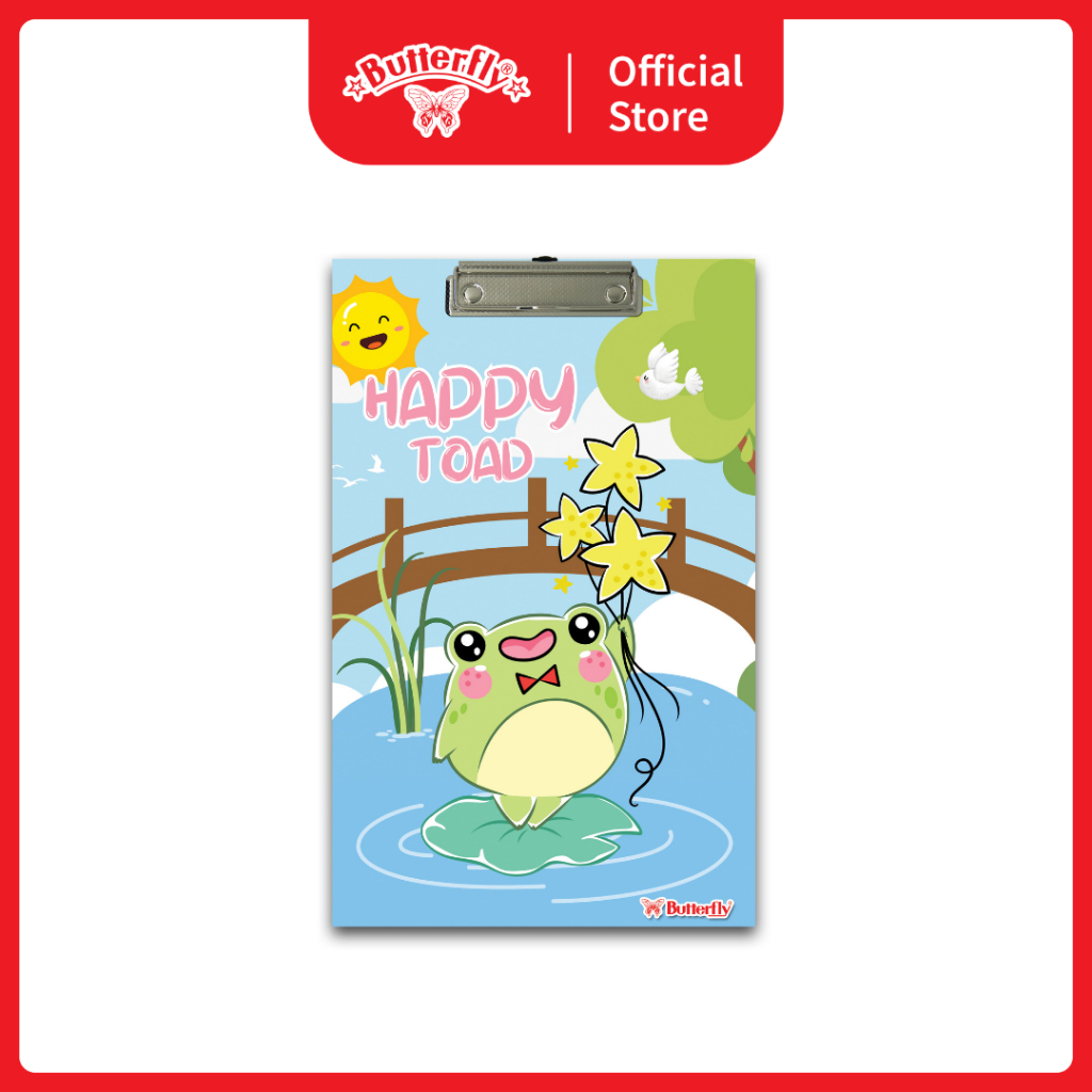 

Clipboard Motif F4 Butterfly - Motif Happy Toad
