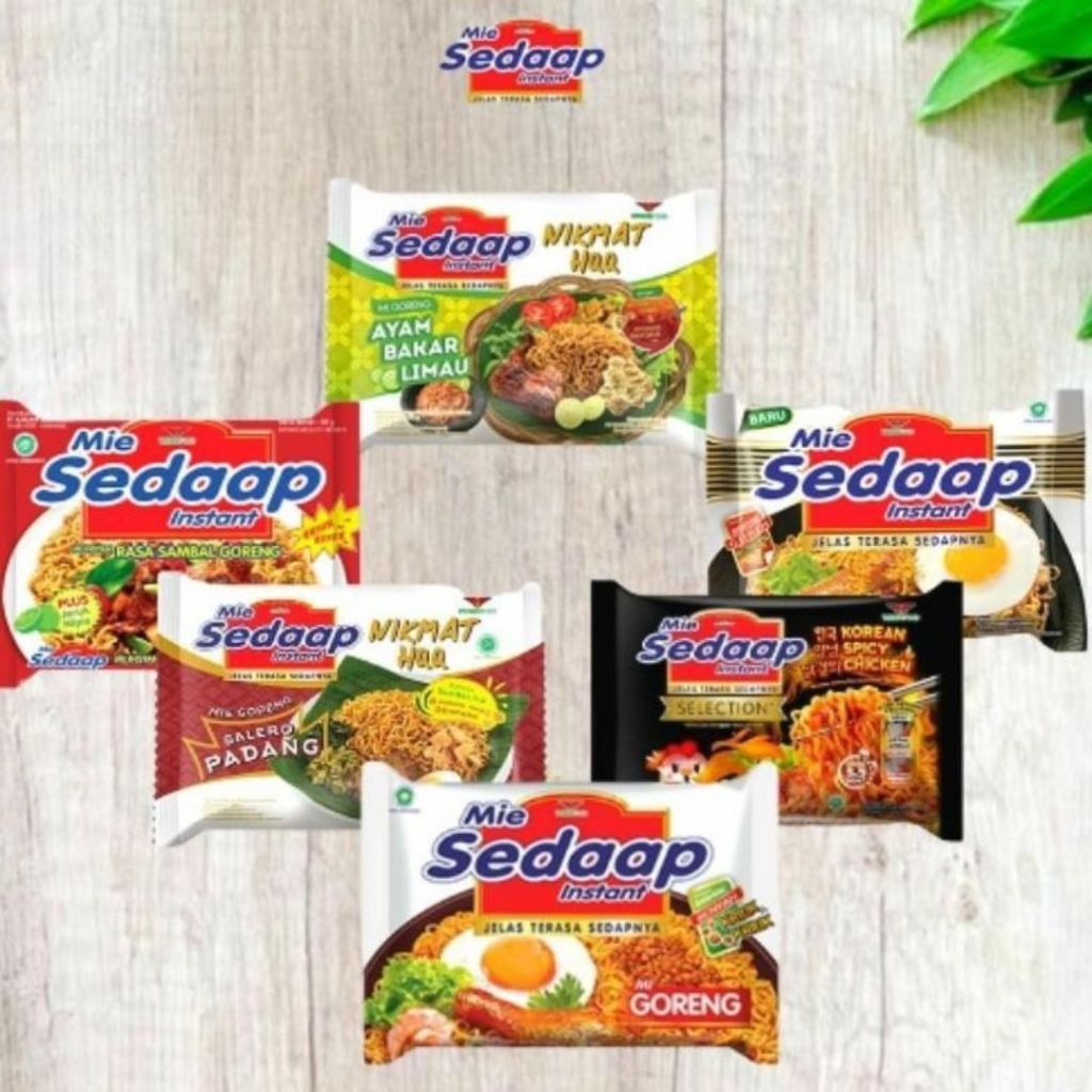 

MIE SEDAAP GORENG ALL VARIAN || PER 5PCS