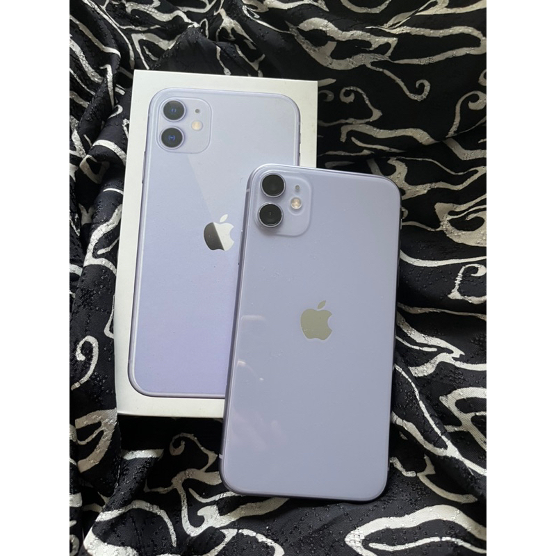 Preowned Iphone 11 Ungu 64GB Bekas