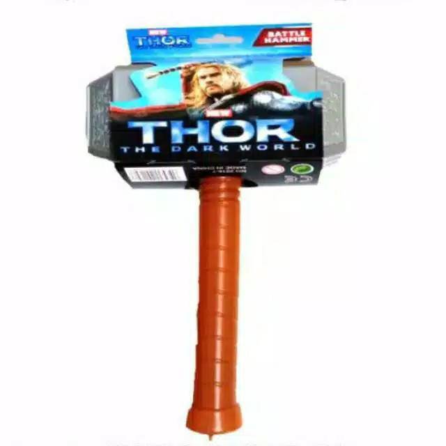 Mainan palu Thor battle hammer