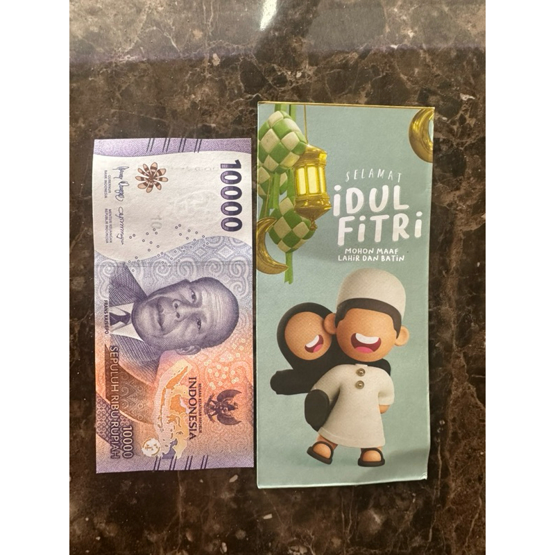 

Amplop THR Lebaran plus isinya/kosongan