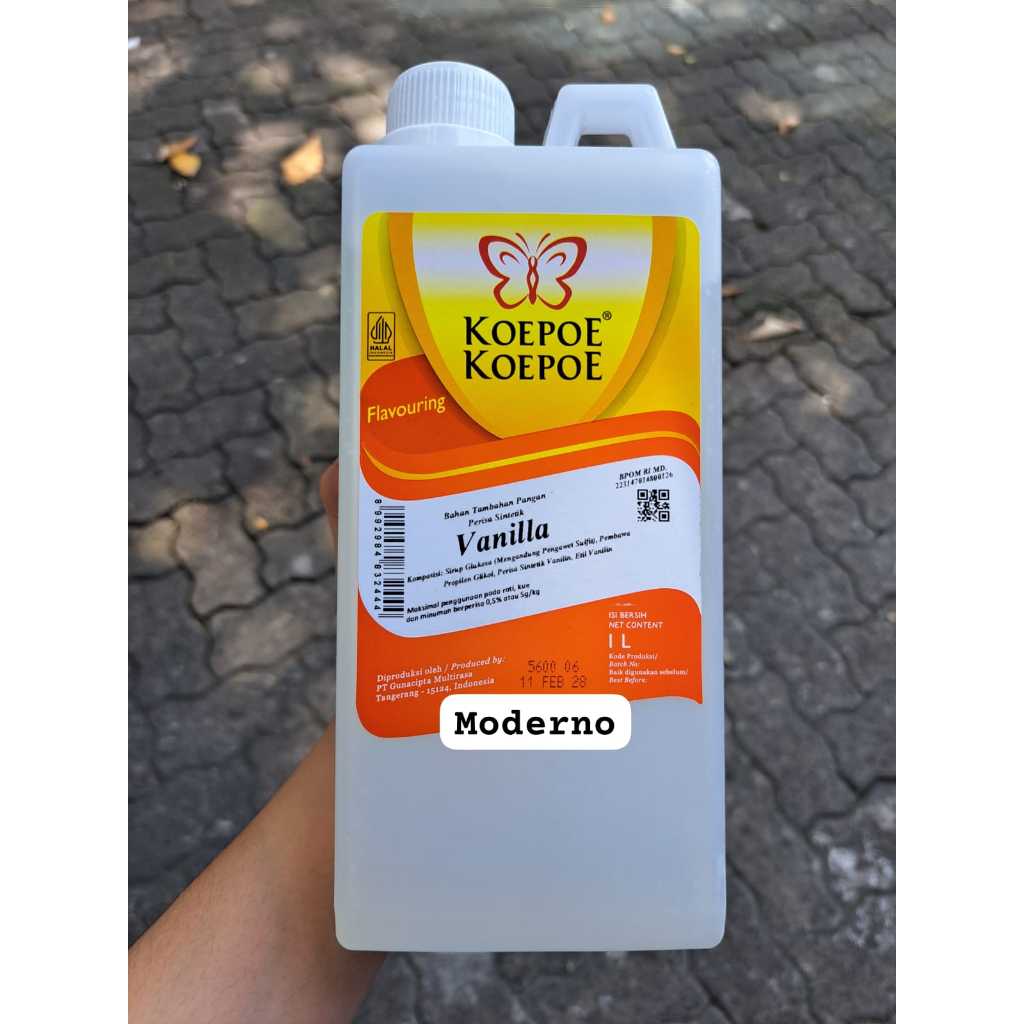 

koepoe koepoe perisa vanilla 1 Liter