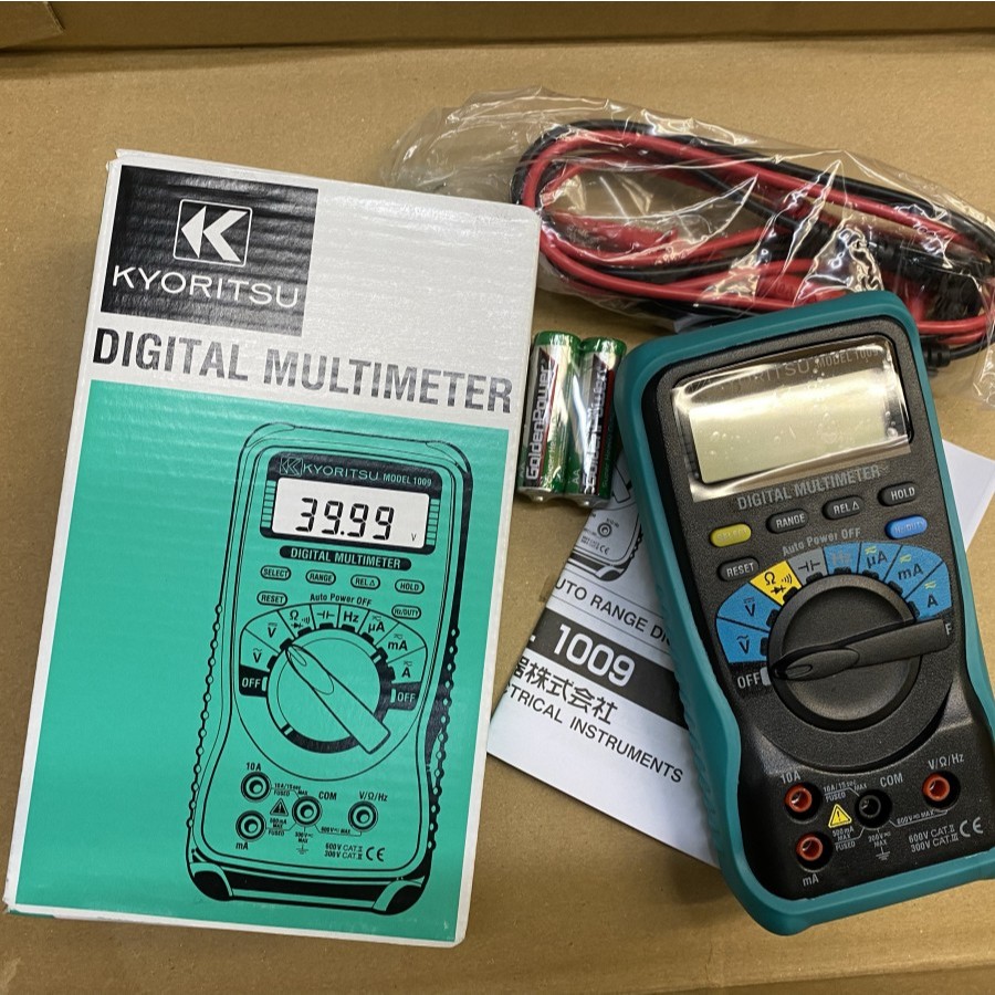 Digital Multimeter Multitester Kyoritsu 1009