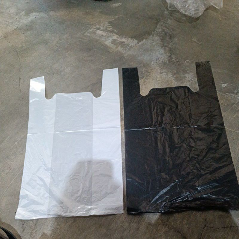 KRESEK 28 HITAM PUTIH / KANTONG PLASTIK TANGGUNG