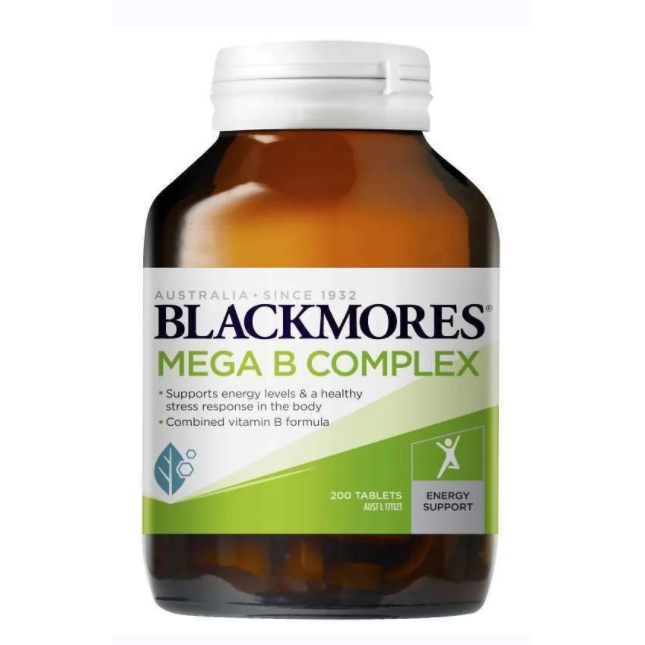 Blackmores Mega B Complex 200 Tablets