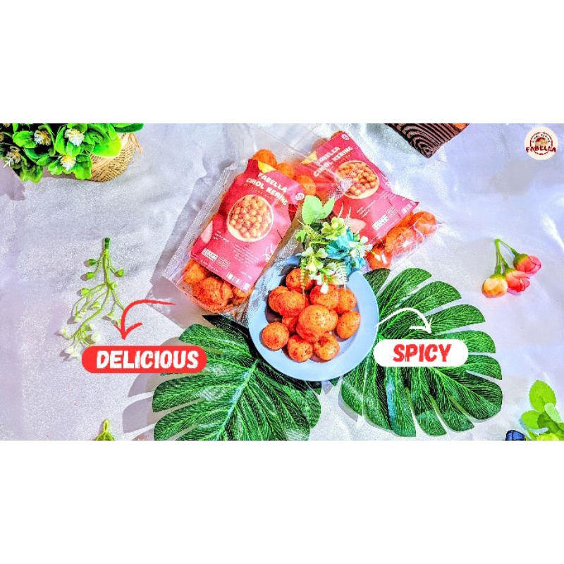 

Cimol kering pedas Duan jeruk