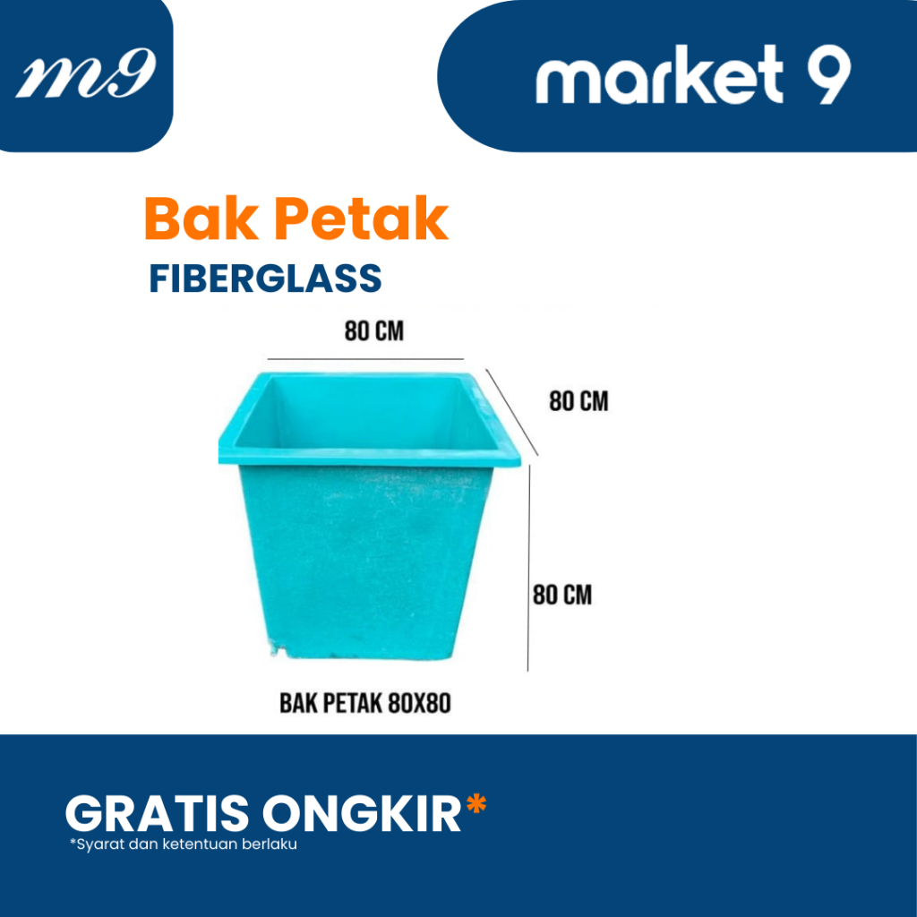 Bak Petak Fiberglass