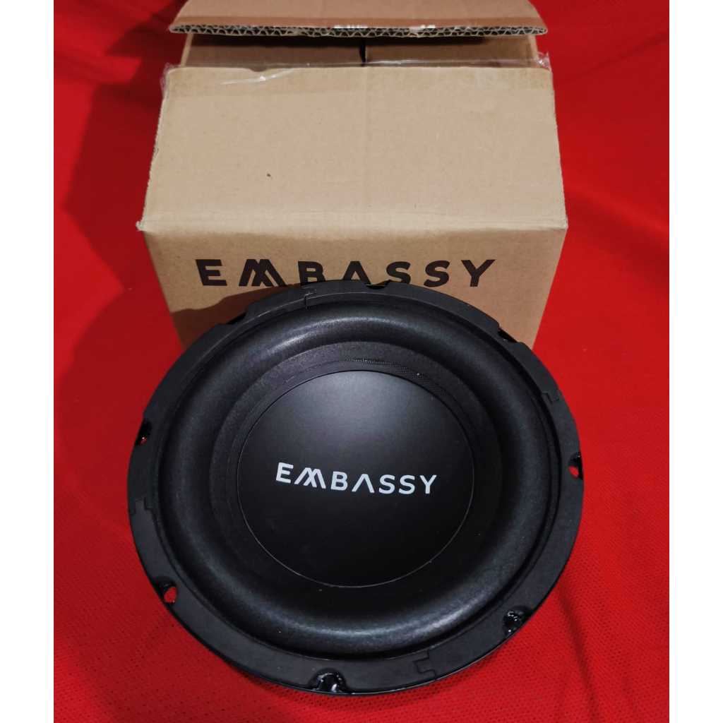 Subwoofer Embassy ES 844 - Ukuran 8 inch Subwoofer Embassy 8 inch