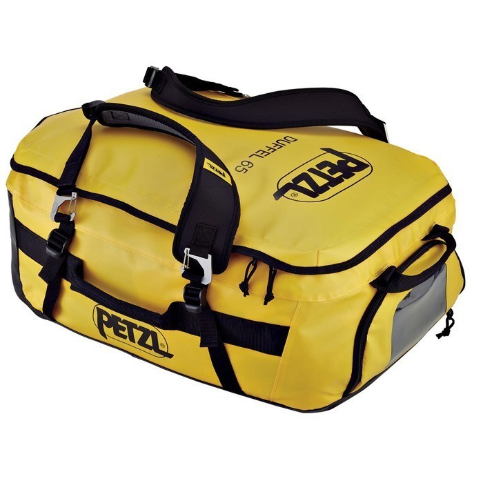 PETZL DUFFEL 65 TRANSPORT / ROPE BAG TAS / TAS GENCONG PETZL DUFFEL / 100% ORIGINAL - HITAM