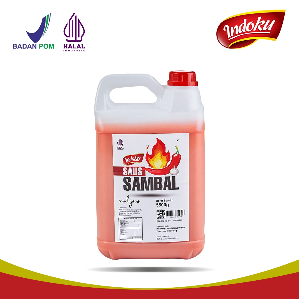 

INDOKU Saus Sambal 5,5kg