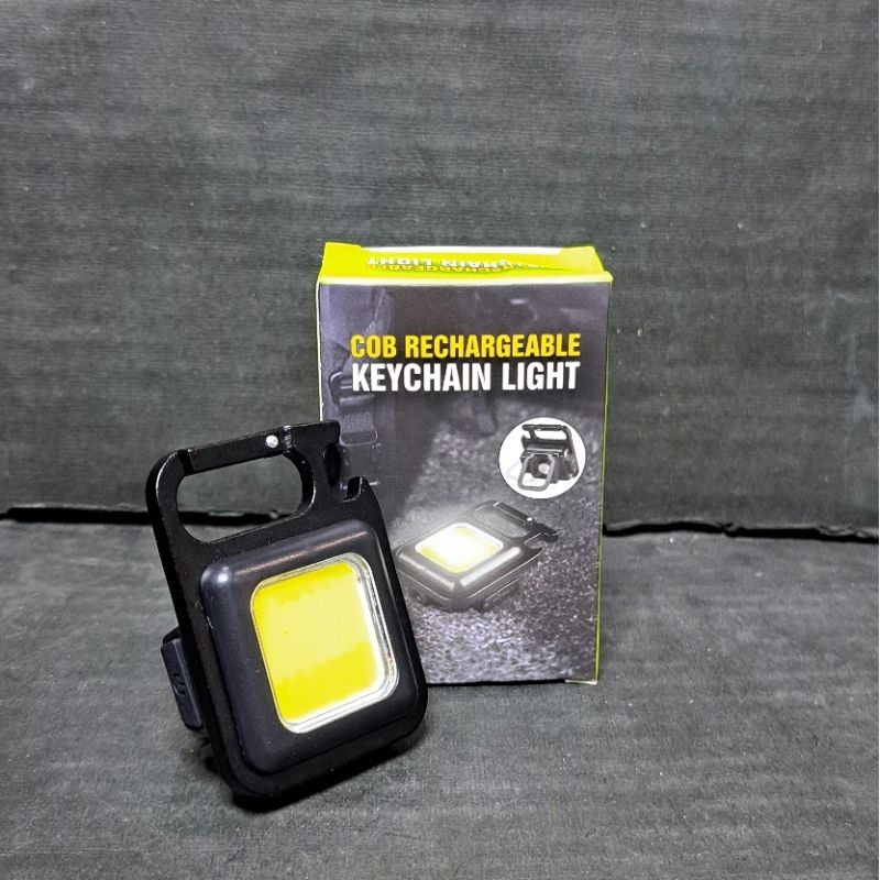 Keychain light REPRO COB rechargeable