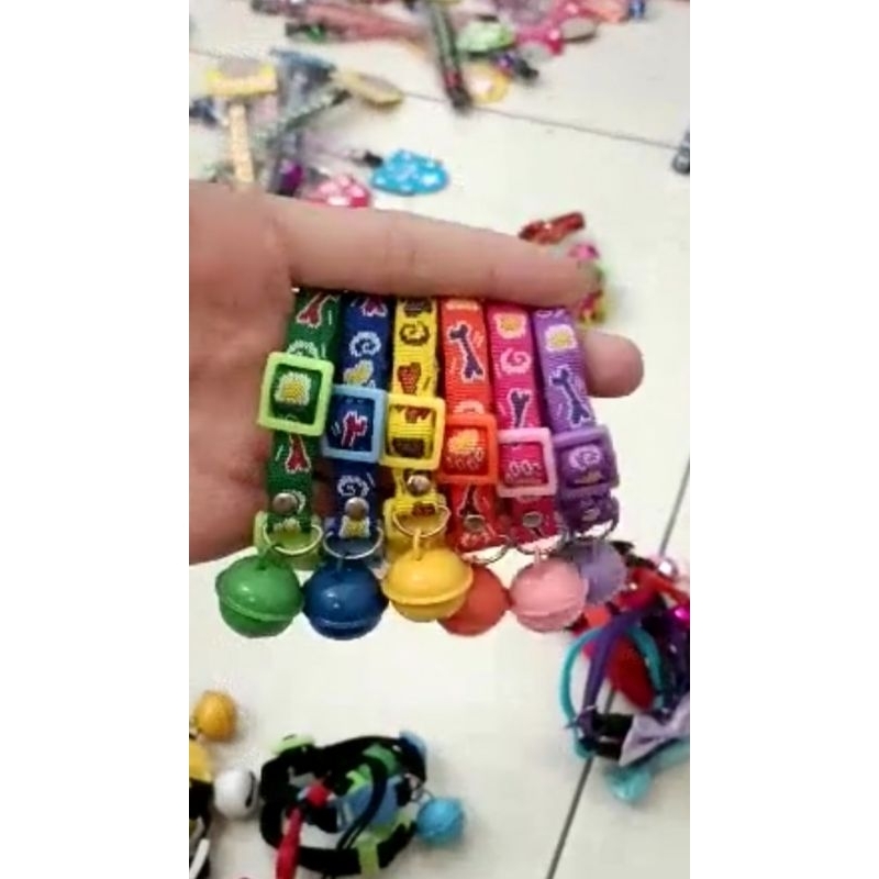 Kalung Kucing Premium Motif Tulang Lonceng