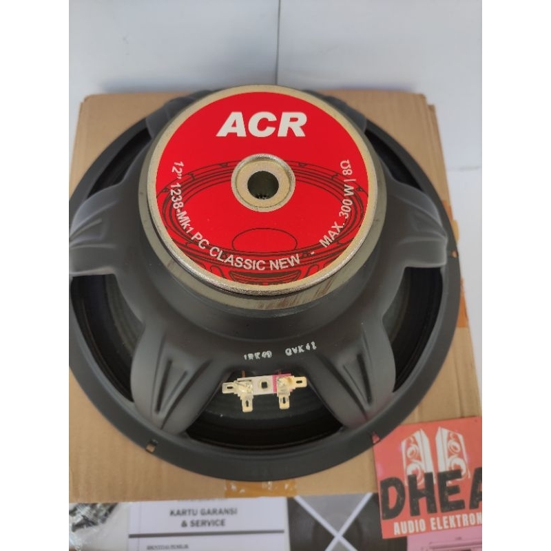 Speaker ACR 1238 Classic 12 inch Full range Original Speaker 12inch ACR CL 1238 PC Classic New 300wa