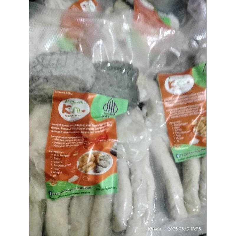 

PEMPEK FROZEN CAMPUR ISI 15 PCS + CUKO 1BKS