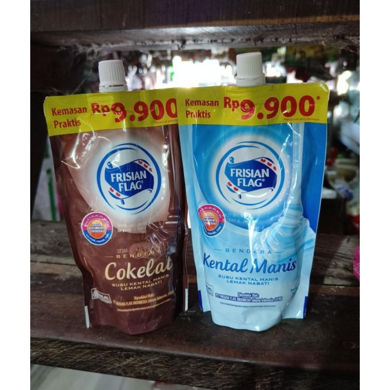 

Susu Bendera Kental Manis Frisian Flag | Refill Pouch | Kemasan Praktis