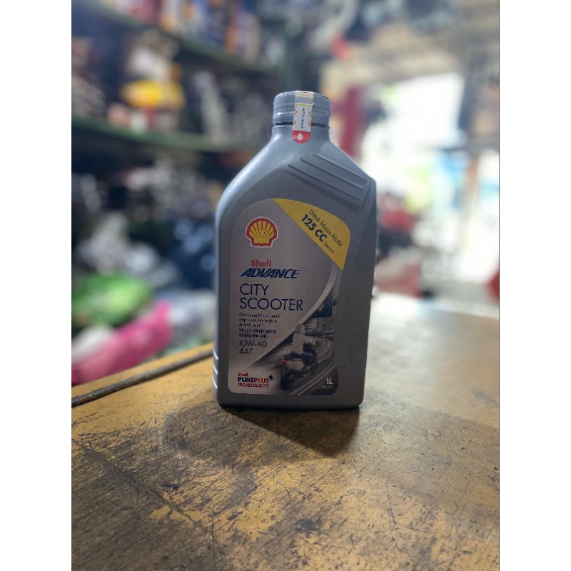 OLI MESIN SHELL NMAX ADVANCE CITY SCOOTER 10W-40 1LITER